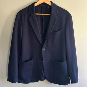 Uniqlo Comfort Jacket Small Navy